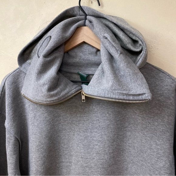 New! Wild Fable Zip Collared Protective Hoodie Women’s Medium - Picture 2 of 6